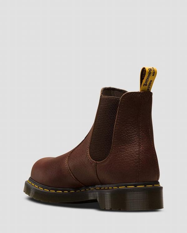 Dr Martens Dámské Pracovní Boty Arbor Steel Toe Hnědé, CZ-093215